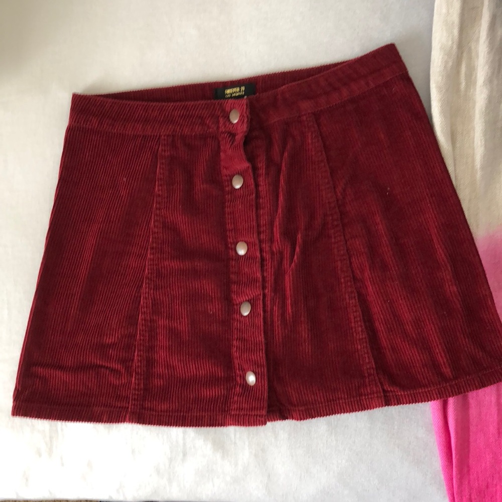 Forever 21 Corduroy Skirt
